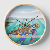 Horloge Morabeza turtle clock (Recto)