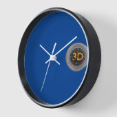 Horloge Moteur 3D (Angle)