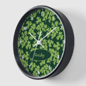 Horloge Motif de persil (Angle)