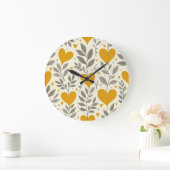 Horloge Motif du coeur (Maison)