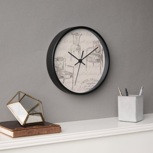 Horloge Motif Dulocke (Bureau)