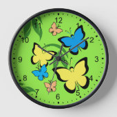 Horloge Motif papillon (Recto)