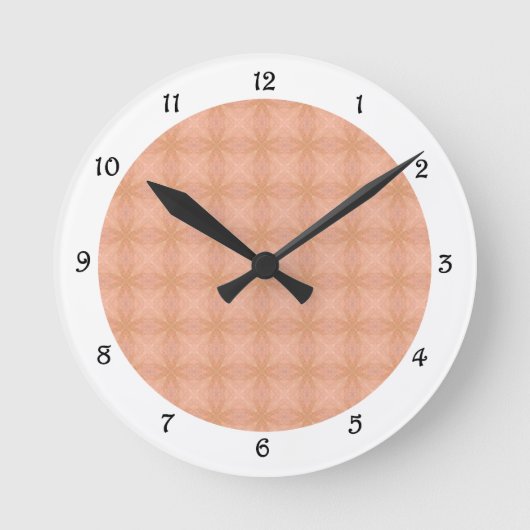 Horloge Motif Soft Rose (Recto)