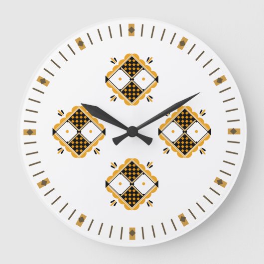 Horloge motifs kabyle (Recto)