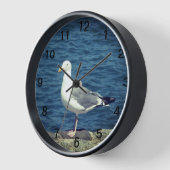 Horloge Mouette Sur La Baie (Angle)