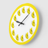 Horloge multiple Citron rond (Angle)