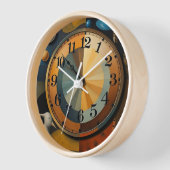 Horloge Mur Abstrait moderne (Angle)