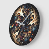 Horloge Mur Acrylique Cool Mystique Vortex (Angle)