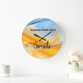 Horloge Mur Acrylique Dentaire Dentiste Office ten (Maison)