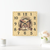 Horloge Mur Acrylique Lamassu Or (Maison)