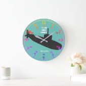 Horloge Mur Acrylique Submariner (Maison)