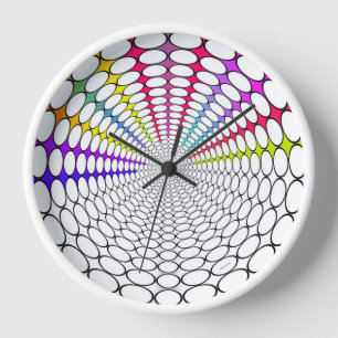 Horloge Mur arc-en-ciel