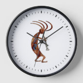 Horloge Mur de danseur Kokopelli Sud-Ouest (Recto)