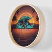 Horloge Mur de radio de la côte sud (Angle)