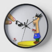 Horloge Mur De Zot Numéro 3 - Message (Recto)