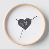 Horloge Mur d'oiseaux (Recto)