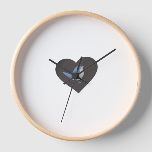 Horloge Mur d'oiseaux (Recto)