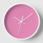 Horloge Mur rose rose (Recto)