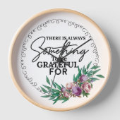 Horloge Mur Vibe Gratitude (Recto)