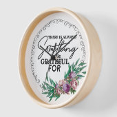 Horloge Mur Vibe Gratitude (Angle)