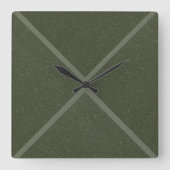 Horloge Mur X-Motif Vert Moss (Recto)