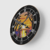 horloge murale (Angle)