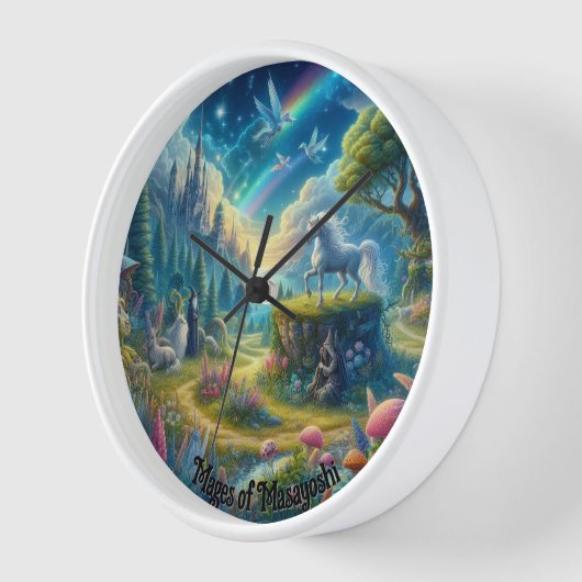 Horloge murale (Angle)