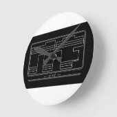 Horloge murale (Angle)