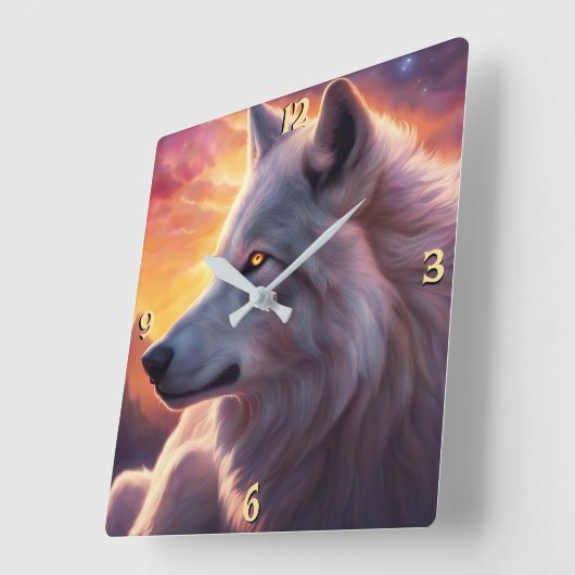 Horloge murale (Angle)