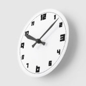 Horloge murale (Angle)