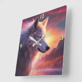 Horloge murale (Angle)