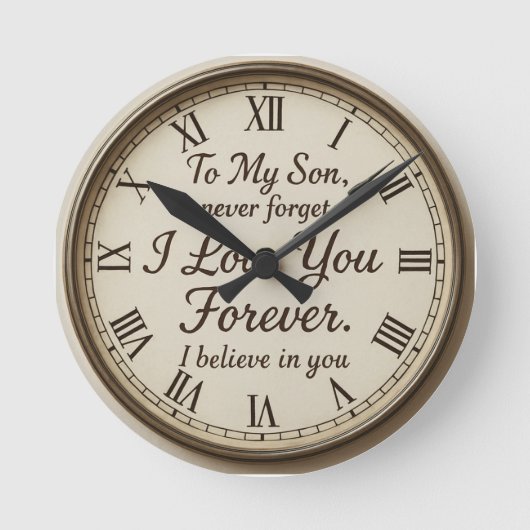 Horloge murale (Recto)