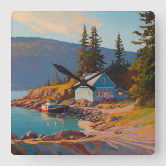 horloge murale (Recto)