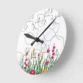 horloge murale (Angle)