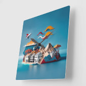 Horloge murale  (Angle)