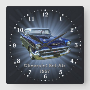 Horloge murale 1956 de Bel Air de Chevrolet