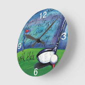 Horloge murale 19e Trou (Angle)