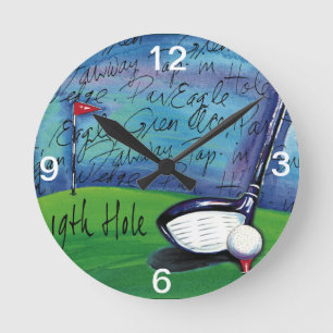 Horloge murale 19e Trou