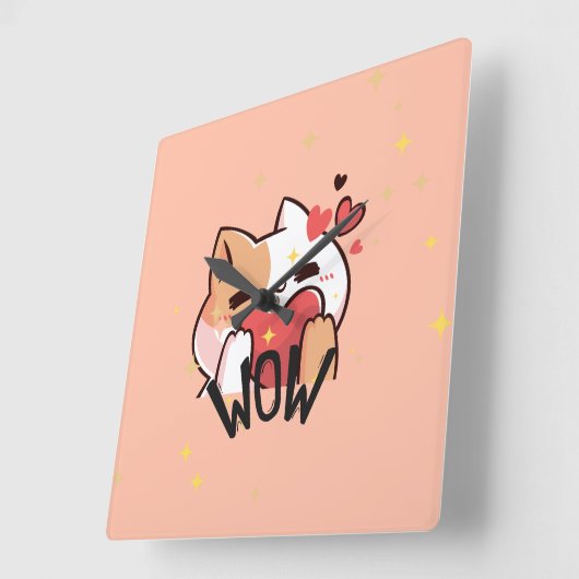 horloge murale 2025 (Angle)