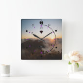 Horloge murale 24 heures (Maison)