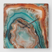 Horloge murale 3 D Agate (Recto)