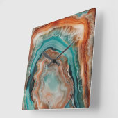 Horloge murale 3 D Agate (Angle)