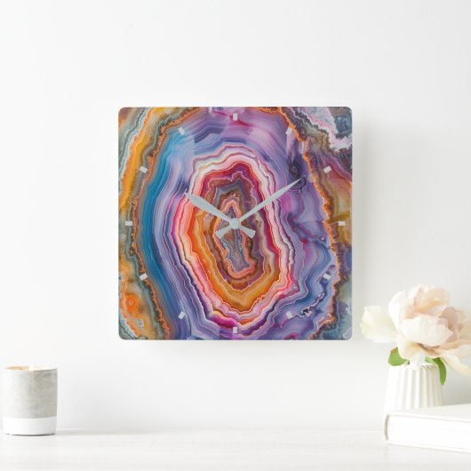 Horloge murale 3 D Agate (Maison)