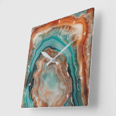 Horloge murale 3 D Agate (Angle)