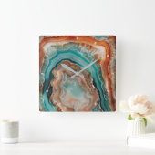 Horloge murale 3 D Agate (Maison)