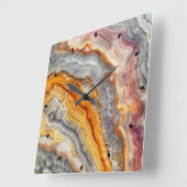 Horloge murale 3 D Agate (Angle)