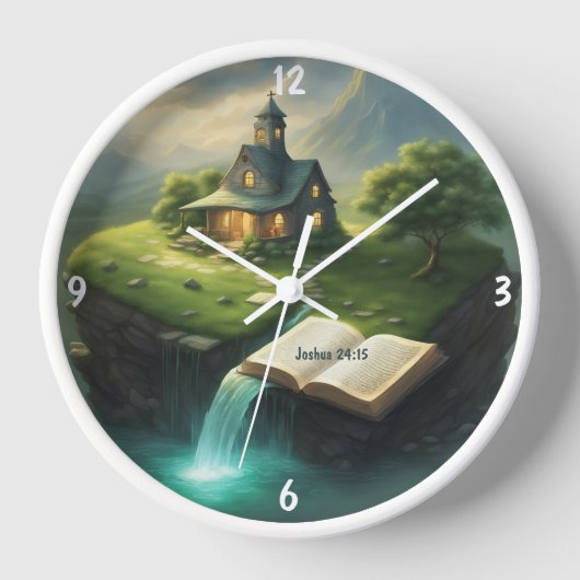 Horloge murale à aiguilles (Recto)
