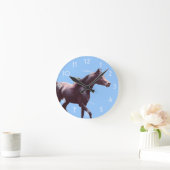 Horloge murale à cheval arabe (Maison)