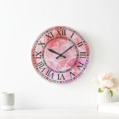 Horloge murale à chiffres romains en marbre classi (Maison)