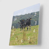 Horloge murale à deux bouchons (Angle)